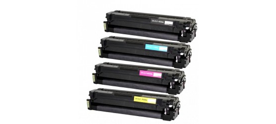 Complete set of 4 Compatible Samsung CLT 506L Laser Cartridges